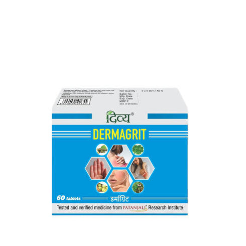 Patanjali Divya Dermagrit 60 Tablets